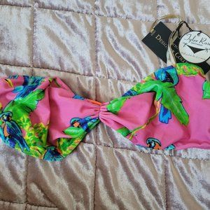Tyler Rose Pink Bikini Top